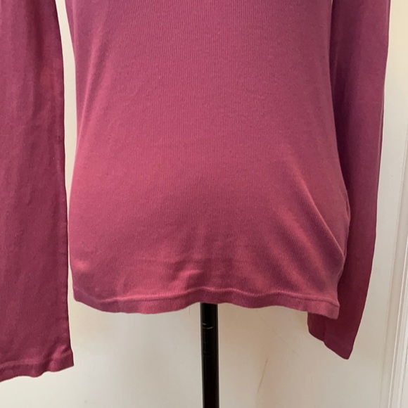 Halogen Ribbed V-Neck Tee - Picture 5 of 15